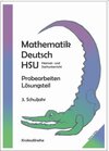 Buchcover Deutsch/Mathematik/HSU Probensammlungen 3.Schuljahr