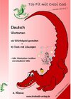 Buchcover Deutsch Wortarten