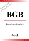 Buchcover BGB - Bürgerliches Gesetzbuch - Aktueller Stand: 23. November 2013