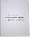 Buchcover Raimer Jochims – Sammlung zur Weltkunst