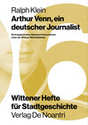 Buchcover Arthur Venn, ein deutscher Journalist