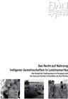 Buchcover Das Recht auf Nahrung indigener Gemeinschaften in Lateinamerika