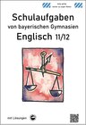 Buchcover Englisch 11/12 Schulaufgaben von bayerischen Gymnasien mit Lösungen