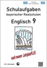 Buchcover Englisch 9 - Schulaufgaben bayerischer Realschulen nach LPlus - mit Lösungen