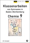 Buchcover Chemie 9 Klassenarbeiten von Gymnasien in Baden-Württemberg mit Lösungen