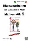 Buchcover Mathematik 5 - Klassenarbeiten von Gymnasien in NRW - G9 - Mit Lösungen