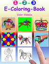 Buchcover 1-2-3 E-Coloring-Book