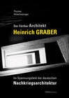 Buchcover Der Fürther Architekt Heinrich Graber