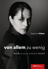 Buchcover Von allem zu wenig