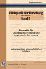 Buchcover Blickpunkt der Forschung Band 5