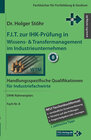 Buchcover F.I.T. zur IHK-Prüfung in Wissens- & Transfermanagement im Industrieunternehmen