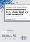 Buchcover Produktionsnetzwerke in der lokalen Sozial- und Arbeitsmarktpolitik