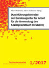 Buchcover Durchführungshinweise der Bundesagentur für Arbeit für die Anwendung des Sozialgesetzbuch II (SGB II)