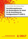 Buchcover Durchführungshinweise der Bundesagentur für Arbeit für die Anwendung des Sozialgesetzbuch II (SGB II)