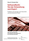 Buchcover SoftwareRecht: Von der Entwicklung zum Export