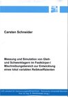 Buchcover Messung und Simulation von Gleit- und Schwenklagern im Festkörper- / Mischreibungsbereich zur Entwicklung eines lokal va