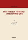 Buchcover Frühe Texte zum Buddhismus und seiner Philosophie