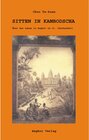 Buchcover Sitten in Kambodscha