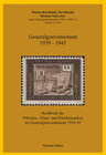 Buchcover Generalgouvernement 1939-1945
