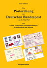 Buchcover Die Postordnung der Deutschen Bundespost vom 16. Mai 1963