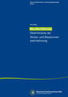 Buchcover Berufserfahrung - Determinante der Stress- und Ressourcenwahrnehmung