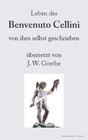 Buchcover Leben des Benvenuto Cellini