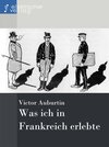 Buchcover Was ich in Frankreich erlebte