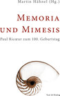 Buchcover Memoria und Mimesis