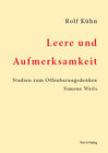 Buchcover Leere und Aufmerksamkeit