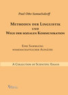 Buchcover Methoden der Linguistik und Wege der sozialen Verständigung