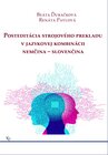 Buchcover Posteditácia strojového prekladu v jazykovej kombinácii nemčina – slovenčina