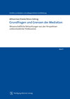 Buchcover Grundfragen und Grenzen der Mediation