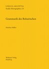 Buchcover Grammatik des Bohairischen
