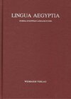 Buchcover Lingua Aegyptia Bd. 28 (2020)
