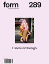 Buchcover form Nº 289. Essen und Design