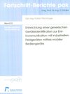 Buchcover Entwicklung einer generischen Geräteidentifikation zur Erstkommunikation mit industriellen Feldgeräten mittels mobiler B