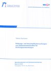 Buchcover Reibungs- und Verschleißuntersuchungen von Elastomerwerkstoffen für Dichtungsanwendungen