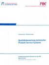 Buchcover Qualitätsbewertung technischer Produkt-Service Systeme