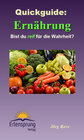 Buchcover Quickguide: Ernährung