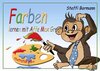Buchcover Farben lernen mit Affe Max Grau - Ein lustiges Lernbilderbuch ab 3 bis 8 Jahre