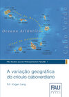 Buchcover A variação geográfica do crioulo caboverdiano