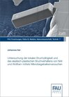 Buchcover Untersuchung der lokalen Bruchzähigkeit und des elastisch‐plastischen Bruchverhaltens von NiAl und Wolfram mittels Mikro