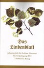 Buchcover Das Lindenblatt. Titelthema: Krieg