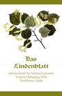 Buchcover Das Lindenblatt. Titelthema: Liebe
