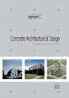 Buchcover edition opus C - Concrete Architecture & Design (Volume 2013)