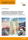 Buchcover Logistikcluster entlang des europäischen Transportkorridors Rotterdam - Genua