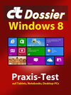 Buchcover c't Dossier: Windows 8