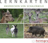 Buchcover Lernkarten Ansprechen von Schalenwild