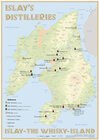 Buchcover Whisky Distilleries Islay - Poster 42x60cm Standard Edition