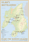 Buchcover Whisky Distilleries Islay - Tasting Map 24x34cm